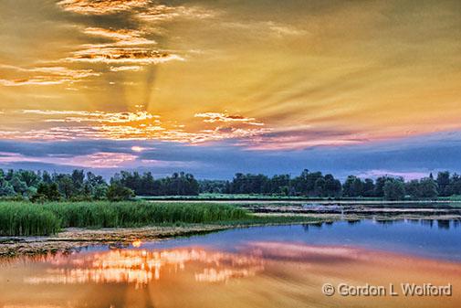 Otter Creek Sunrise_25060-1.jpg - Photographed near Smiths Falls, Ontario, Canada.